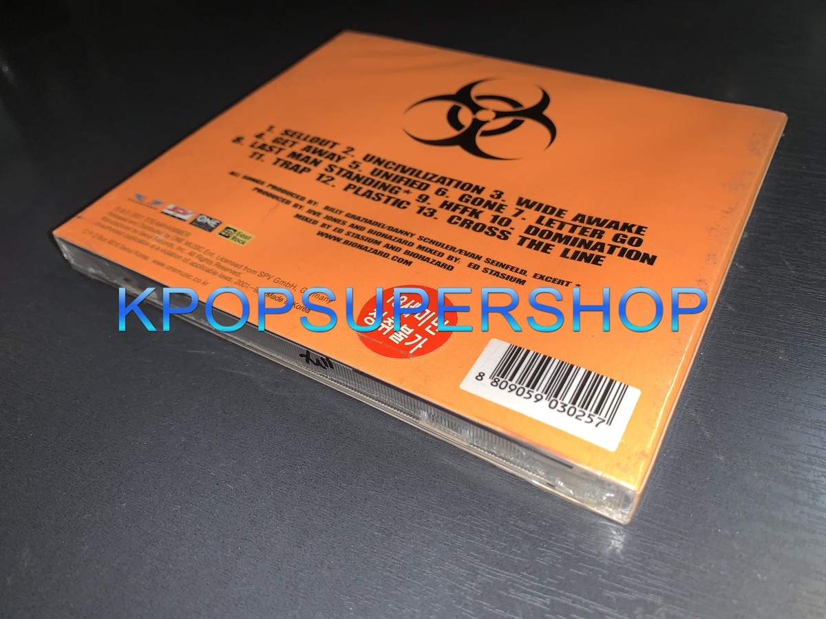 Biohazard Album Uncivilization CD Booklet Slipcase New Sealed Rare