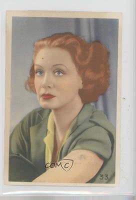 1937 Allers Familj-Journals Starnparaden Zarah Leander #33 0i4g