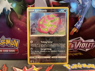 Pokemon TCG - Spiritomb Reverse Holo - 089/172 - Brilliant Stars Fresh Pull