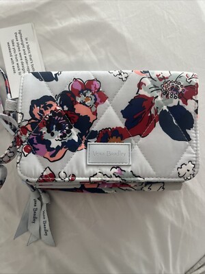 VERA BRADLEY Rfid 3 in 1 Crossbody / Wristlet Ultralight - Exuberant Floral NWT