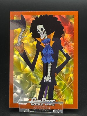 Panini One Piece 25th Anniversary Karte Nr. 31 Brook Rainbow Parallel