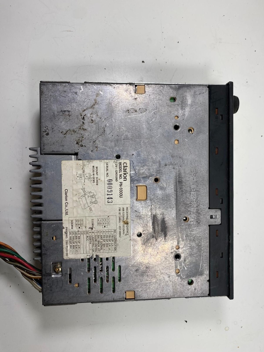 1990-1992 Nissan D21 Hardbody Am-fm Cassette Radio Stereo Pn-9300u