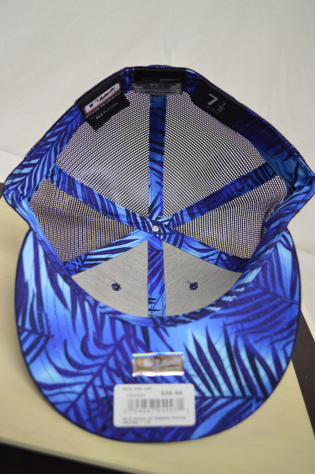 NEW ERA 59FIFTY MILWAUKEE BREWERS 2022 ALLSTAR GAME FITTED HAT BLUE 7