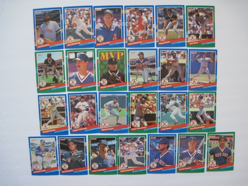 RED SOX TEAM SETS Your Pick 1986 to 2022 Topps Fleer Donruss Score OPC UD Cards - 第 21/41 張圖片