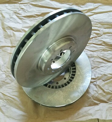 LAMBORGHINI MIURA ESPADA JARAMA ISLERO NEW FRONT BRAKE VENTED ROTOR SET DISC