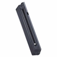 Mec-Gar For Luger PO8 8 RD 9mm blued finish, black base plate * MGLUGP08B