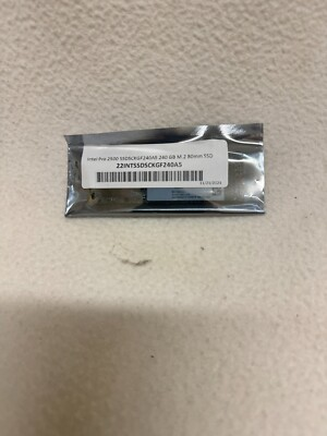 #ad Intel Pro 2500 SSDSCKGF240A5 240GB M.2 80mm SSD NEW $22.99
