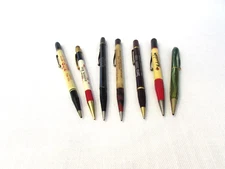 7 Vintage Mechanical Pencils w/Ads May or May Not Work Sold as Collectables