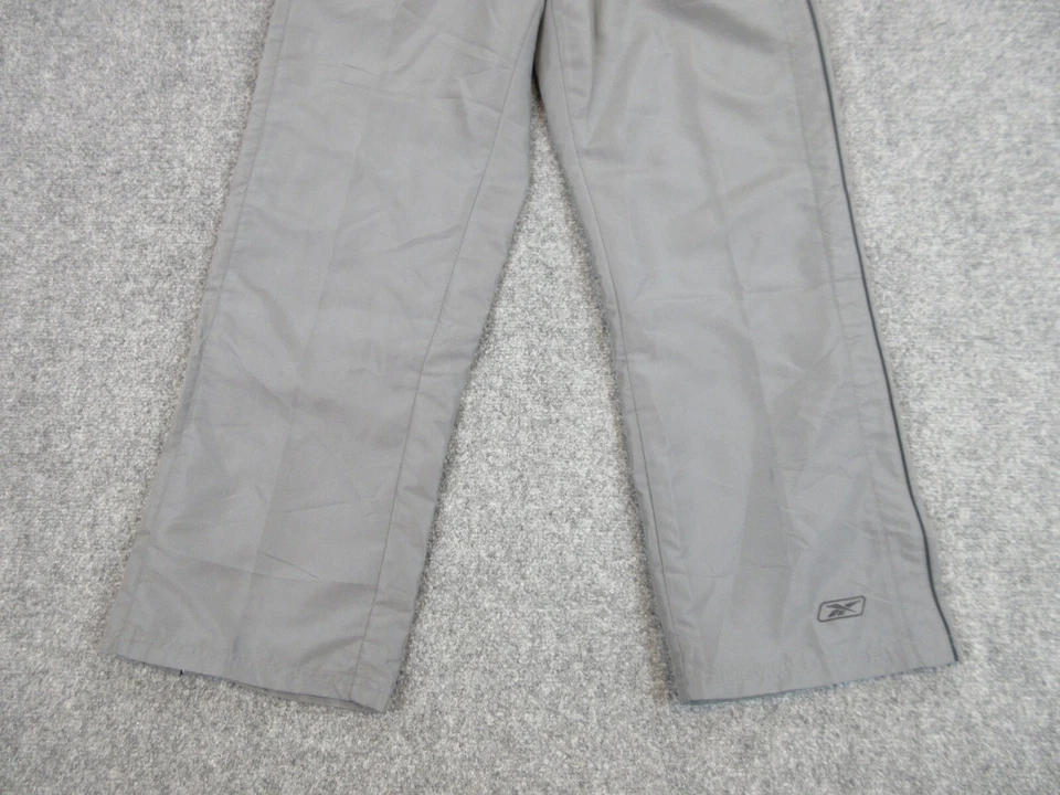 Pantalones deportivos Reebok para hombre adulto gris medio con cordón 28X32 Foto 3 de 4