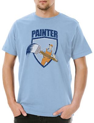 Painter IV Herren T-Shirt Maler Artist Lackierer Handwerk Künstler Anstreicher