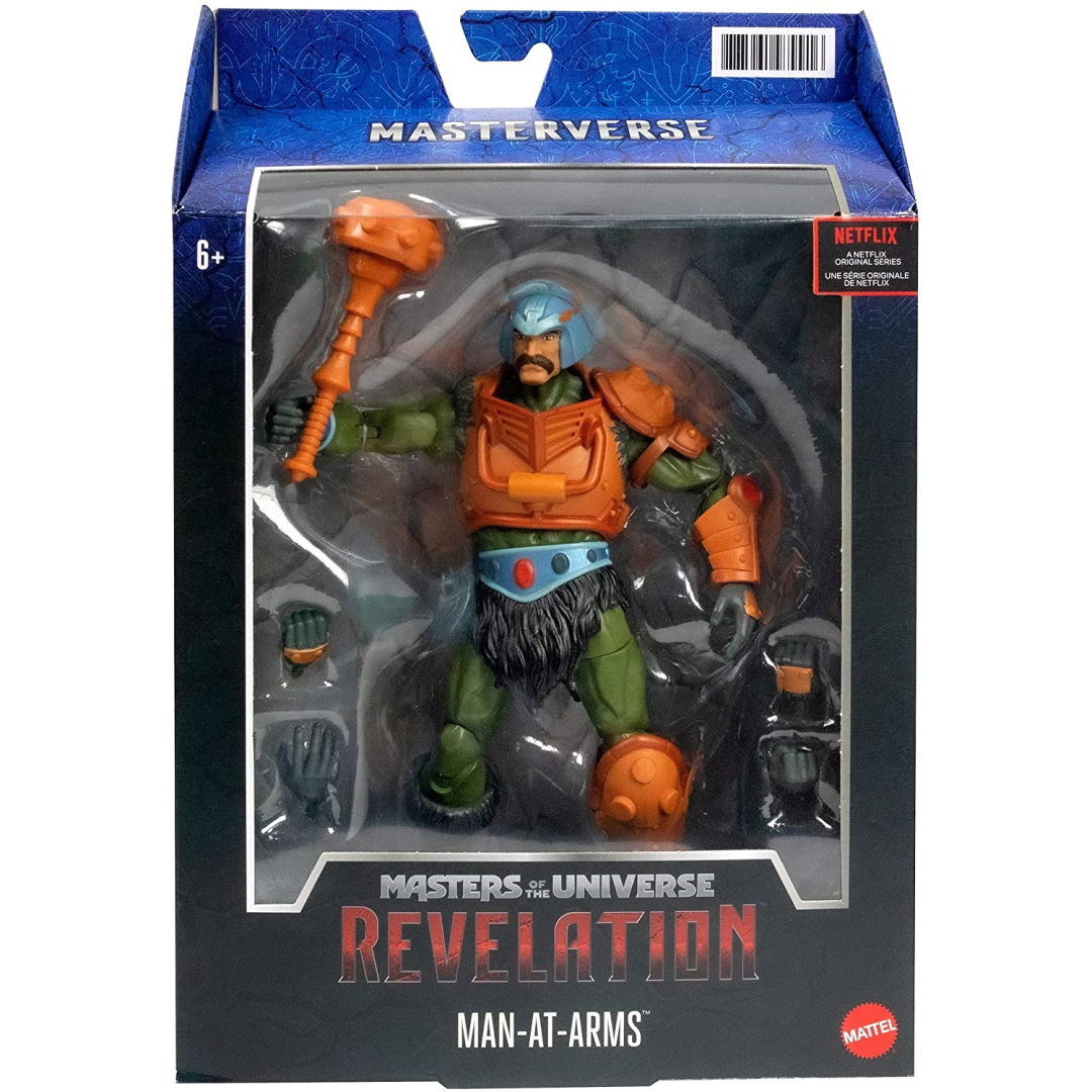 ​Masters of the Universe Masterverse 7-in MOTU Battle Figure Display Man at Arms