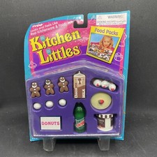 Barbie Size Tyco Kitchen Littles Sweet Treats Set MOC Gingerbread Man Men