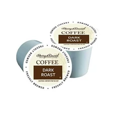 Harry & David Dark Roast Single Serve Coffee, 100 ct