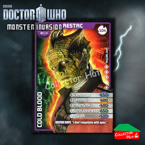 DOCTOR WHO Monster Invasion Trading Cards Base 1-165 New Fresh & Sleeved - Picture 92 of 150