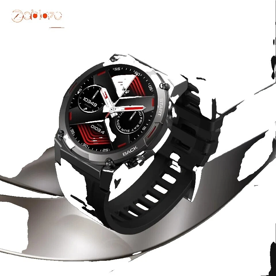 Banda de acero inoxidable ZEBLAZE Relojes inteligentes
