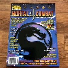 VINTAGE Tips & Tricks Mortal Kombat 4 Strategy Guide