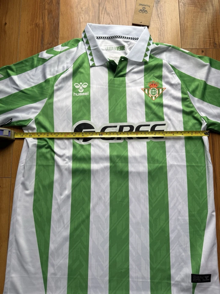 24/25 Real Betis Away Soccer Jersey Shirt US XXL Isco 22 - Image 4 of 4
