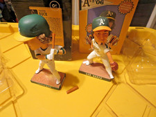 A's Bobbleheads | T.BUCK/ DAN HAREN (Lot of 2) | VG (SGA)boxes have wear