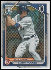 2024 Bowman Carson Rucker Prospects Detroit Tigers