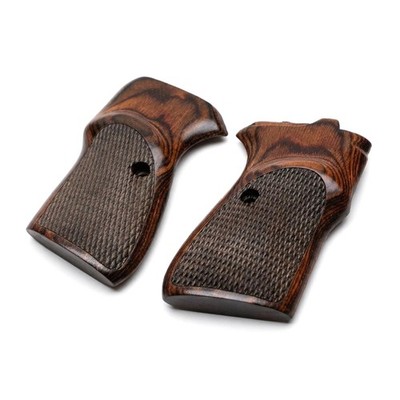 Bersa Thunder Firestorm 22 380 Pistol Grips Real Rosewood Checker