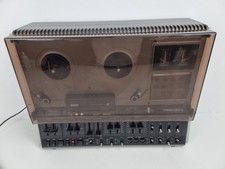 Philips N 4422 - 1/4'' Reel to Reel Recorder- With Dustcover - With speakers