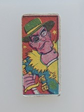 Vintage Japanese Menko Card Villain Fedora Sword Kotozakura Yokozuna