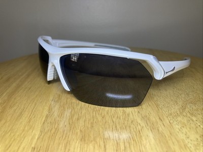 Cebe Sunglasses White Frame - Black Lens