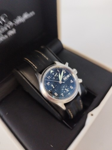 IWC Chronograph Pilot Watch Fliegeruhr Ref 3706 3093098 Boxed Paperwork Working - Picture 15 of 20