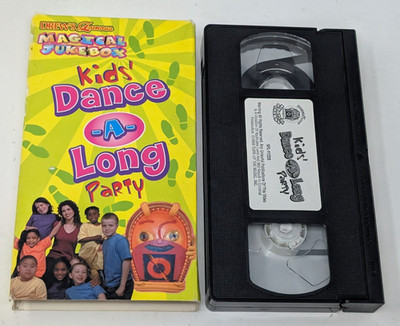 Drew s Famous Magical Jukebox Kids Dance A Long Party VHS Cassette Tape