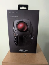 ELECOM DEFT PRO Wireless Trackball Mouse – Open Box – Multi-Device Bluetooth/USB