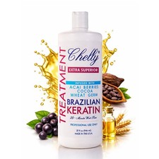 Chelly Superior Brazilian Keratin Extra 32 Fl Oz Cabello brasile o con queratin