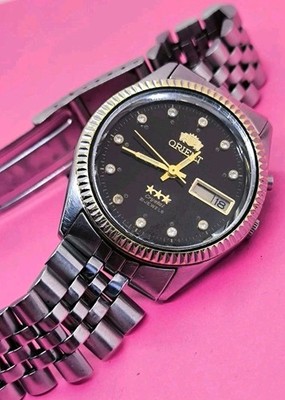 Vintage Japanese Watch Orient Caliber Automatic  46943 Original 21 Jewels 