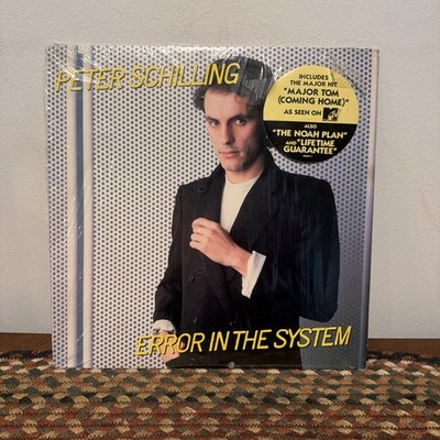 Peter Schilling - Error In The System Elektra 9 60265-1 1983 Lp 1st Press VG