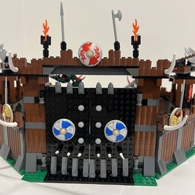 LEGO 7019 Viking Fortress Against the Fafnir Dragon &ndash; Partial &ndash; AS-IS See Descri