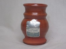 vintage handmade at Festival Park Jamestown Virigina VA small vase pottery