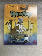 New 2020 Hot Wheels VW T1 Panel Bus!Pop Culture Premium Adult Swim Rick & Morty!