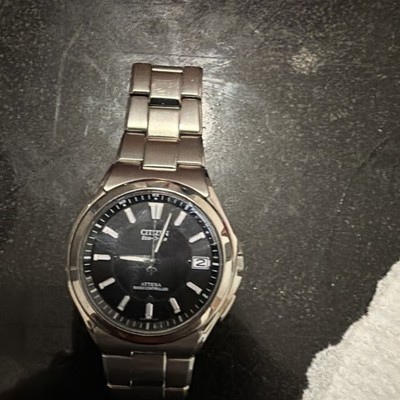 Citizen Atessa H110-T011331 Black Dial Titanium JDM Solar Quartz Watch