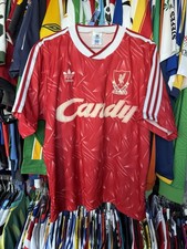 VINTAGE LIVERPOOL ENGLAND 1989/1991 HOME FOOTBALL SHIRT JERSEY ADIDAS