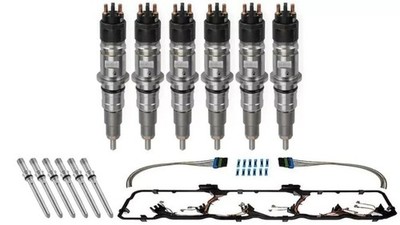 Performance 50HP Fuel Injector Superkit for 2007-2018 Dodge Ram Cummins 6.7L