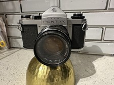 Exc 5 Asahi Pentax SV 35mm SLR Film Camera With F1.8 55mm Lens M42 From JAPAN