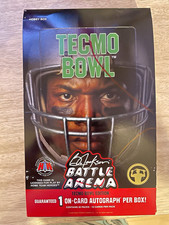 Bo Jackson Battle Arena Tecmo Bowl Edition Hobby Box 200 Cards 1 On-Card Auto