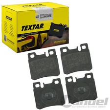 TEXTAR BREMSBELÄGE HINTEN für MERCEDES 190 C KLASSE W202 S202 E KLASSE W210 W124