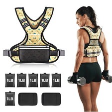 Adjustable Weighted Vest for Men and Women  4-10lb/11-20lb/20-32lb Vest Patt...