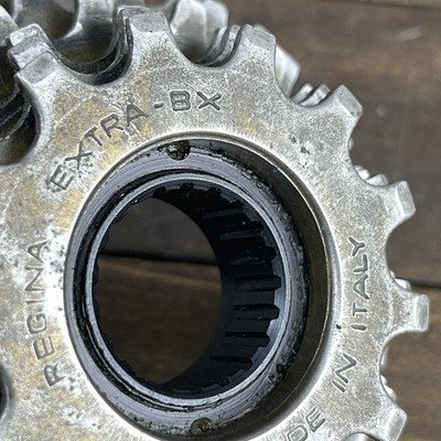 Vintage Regina Extra BX Freewheel 6 Speed 13-21T BSA Thread Italy