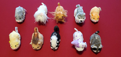 Zhu Zhu Pets Lot Of 10 Vintage Early to Mid 2000's Working Condition