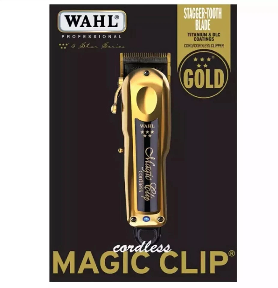 Neu WAHL 5 Star Magic Clip GOLD Haarschneider,Netz / Akku Barber 8148-----700 - Bild 4 von 4