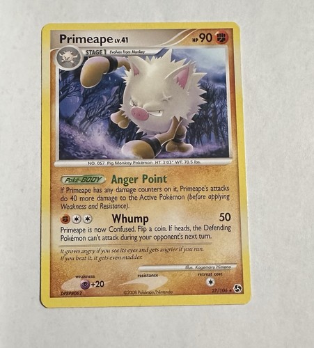 Primeape 27/106 Great Encounters Diamond & Pearl NM