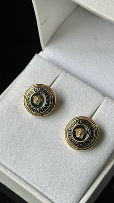 Vintage Gianni Versace Medusa Ohrstecker mit Box