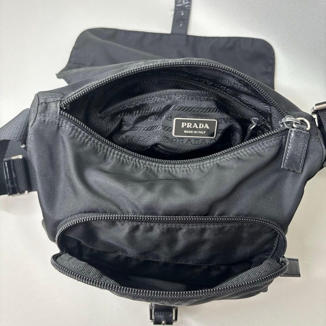 PRADA Black Shoulder Bag PRADA Crossbody thumbnail 11