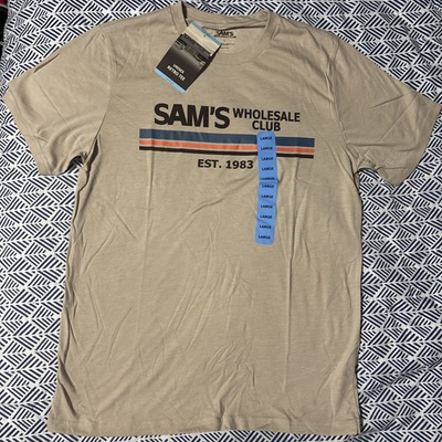 #ad #ad Sams Club Wholesale Large Retro T Shirt Unisex Brand New with Tags $9.99